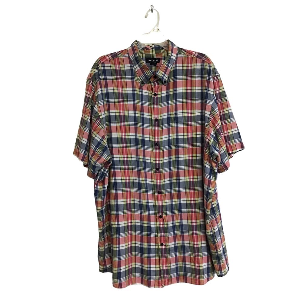 Land's End Men's Short Sleeved Shirt XL/T
